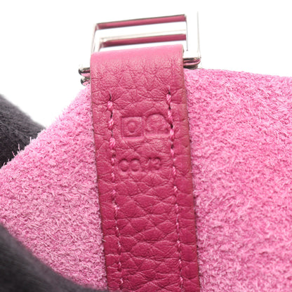 ピコタンロックPM トスカ ハンドバッグ トリヨンクレマンス ピンクパープル シルバー金具 □O刻印 エルメス バッグ HERMES
