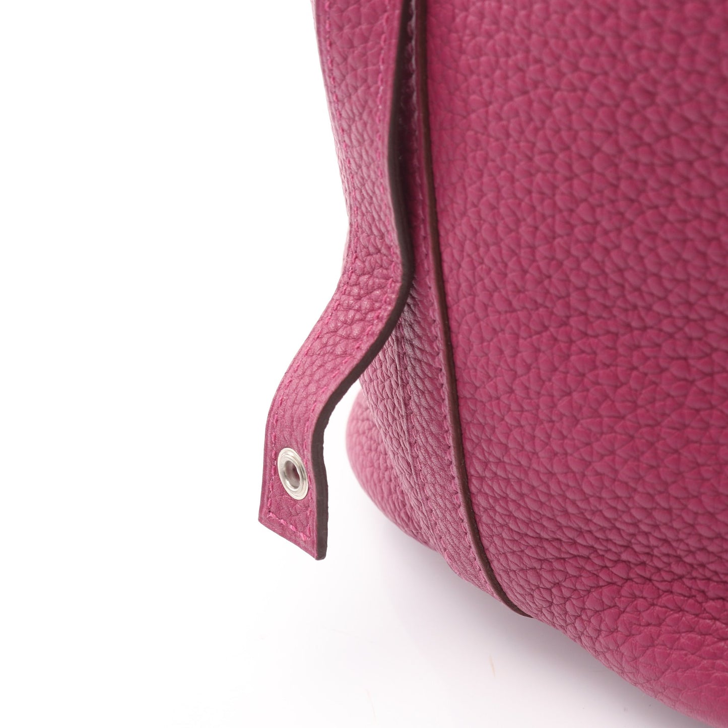 ピコタンロックPM トスカ ハンドバッグ トリヨンクレマンス ピンクパープル シルバー金具 □O刻印 エルメス バッグ HERMES