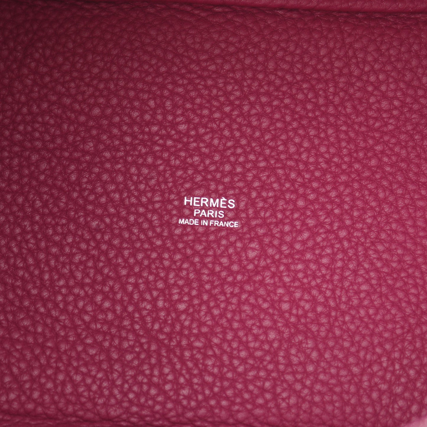 ピコタンロックPM トスカ ハンドバッグ トリヨンクレマンス ピンクパープル シルバー金具 □O刻印 エルメス バッグ HERMES