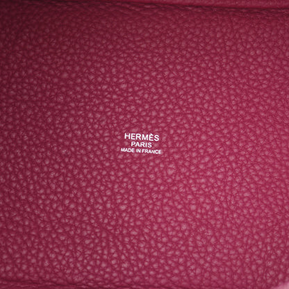 ピコタンロックPM トスカ ハンドバッグ トリヨンクレマンス ピンクパープル シルバー金具 □O刻印 エルメス バッグ HERMES