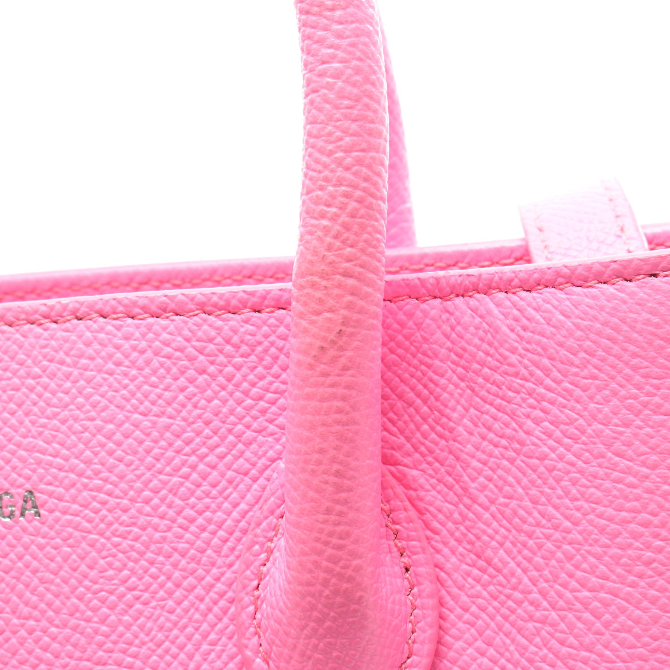 ヴィルXXS ハンドバッグ レザー ピンク 2WAY バレンシアガ – RECLO