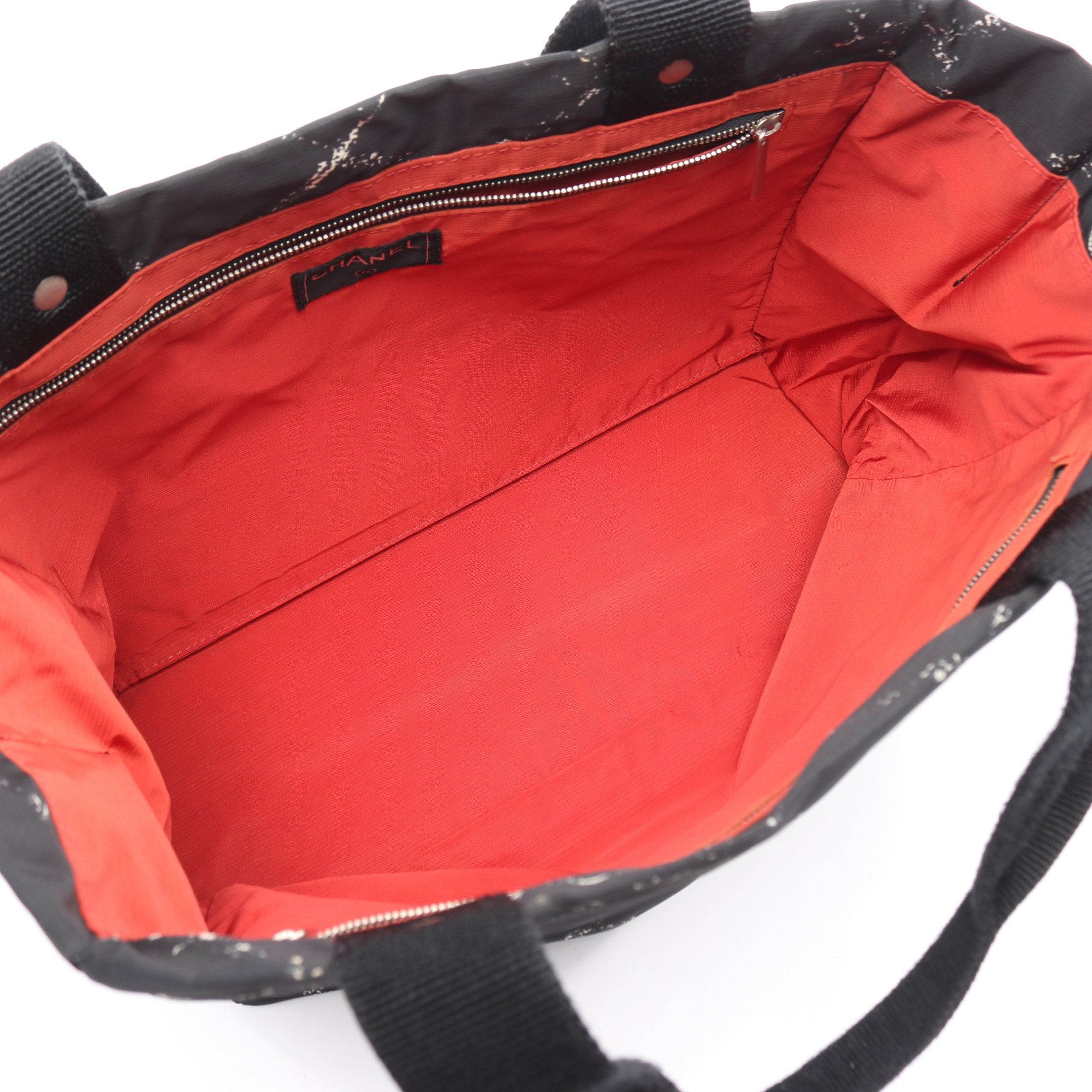 旧トラベルライン ハンドバッグ トートバッグ ナイロンキャンバス