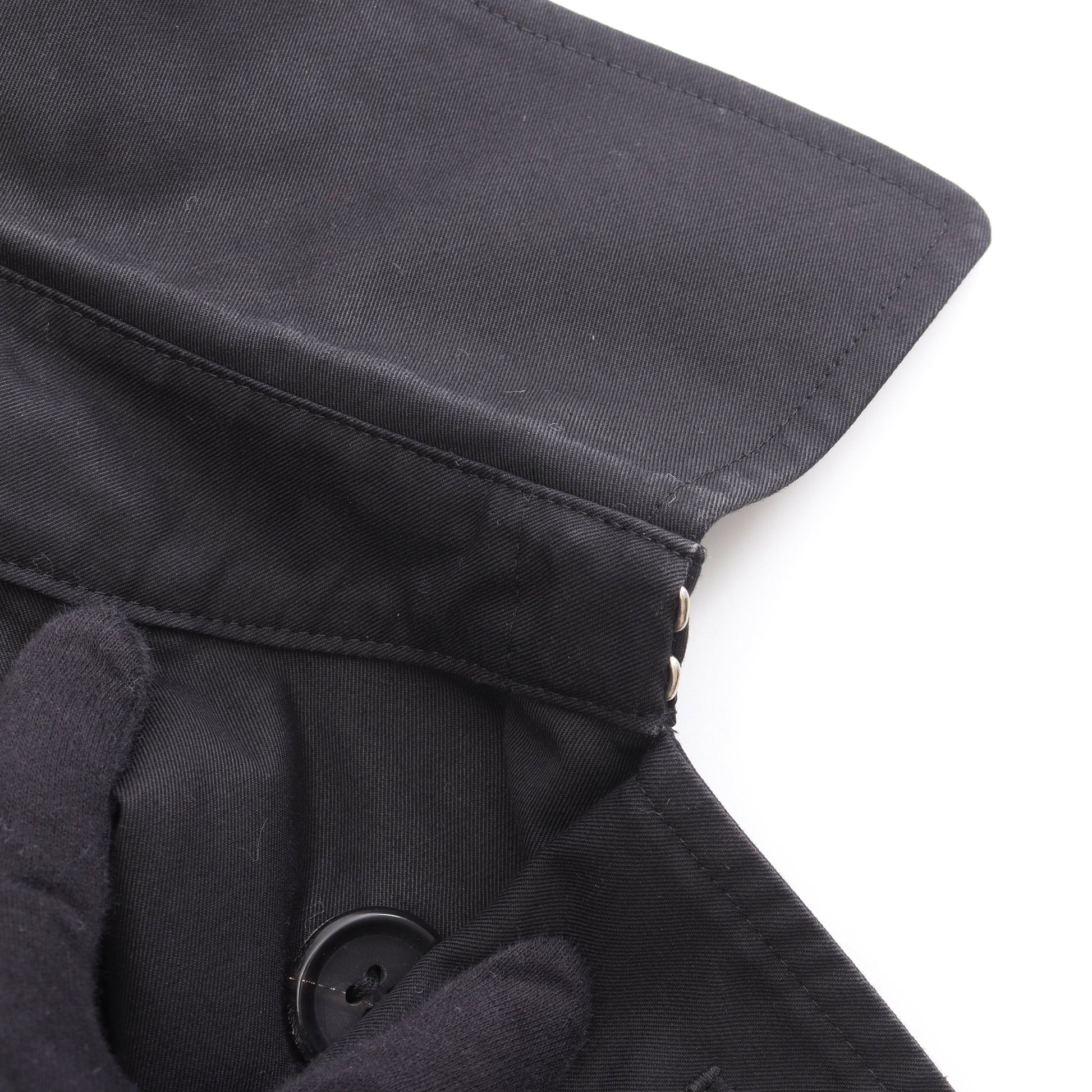 ステンカラーコート コットン ブラック ダブルブレスト ジュンヤワタナベコムデギャルソン アウター JUNYA WATANABE COMME des GARCONS