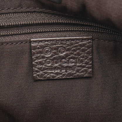 アビー GG柄 ショルダーバッグ トートバッグ キャンバス レザー ダークブラウン グッチ バッグ GUCCI