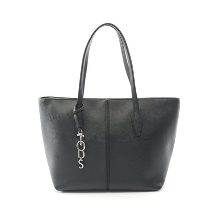 ANQ ショルダーバッグ トートバッグ レザー ブラック トッズ バッグ TOD'S