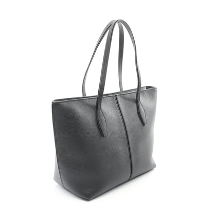 ANQ ショルダーバッグ トートバッグ レザー ブラック トッズ バッグ TOD'S