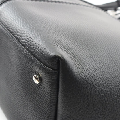 ANQ ショルダーバッグ トートバッグ レザー ブラック トッズ バッグ TOD'S