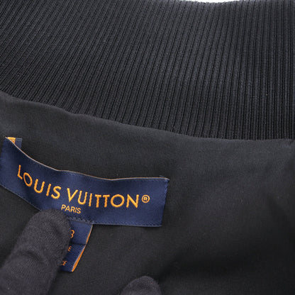 エンボスモノグラム ジップアップジャケット ブルゾン ナイロン ブラック ルイヴィトン アウター LOUIS VUITTON