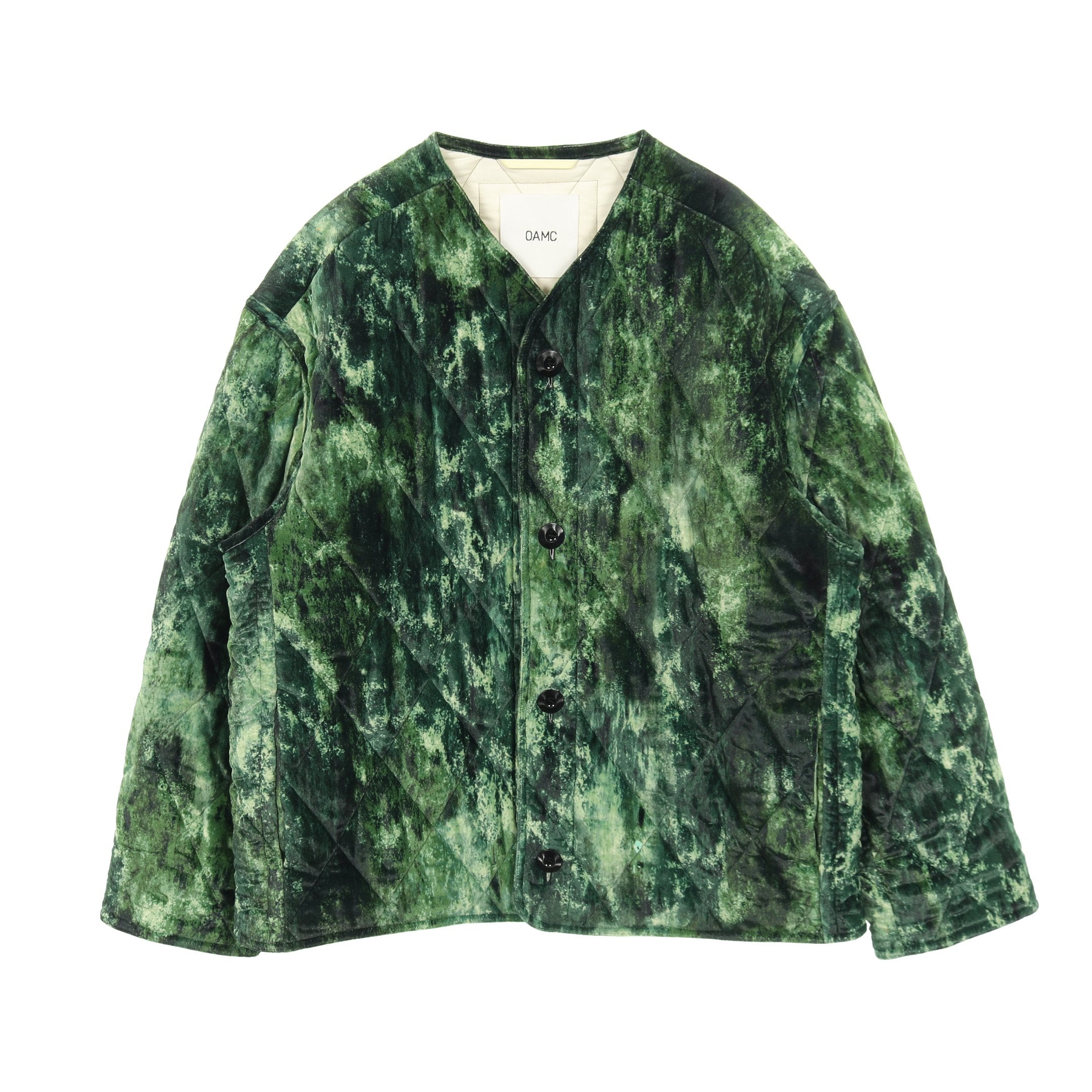 Combat Liner Velvet Jacket ベロア キルティングジャケット レーヨン