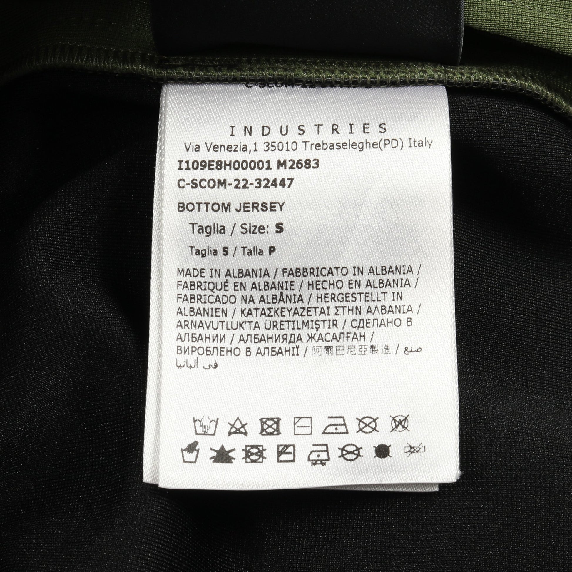 MONCLER GENIUS 1 × JW ANDERSON イージーパンツ ブラック カーキグリーン モンクレール ボトムス MONCLER