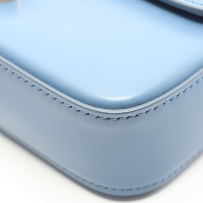 トリオンフ ショルダーバッグ レザー ブルー セリーヌ バッグ CELINE