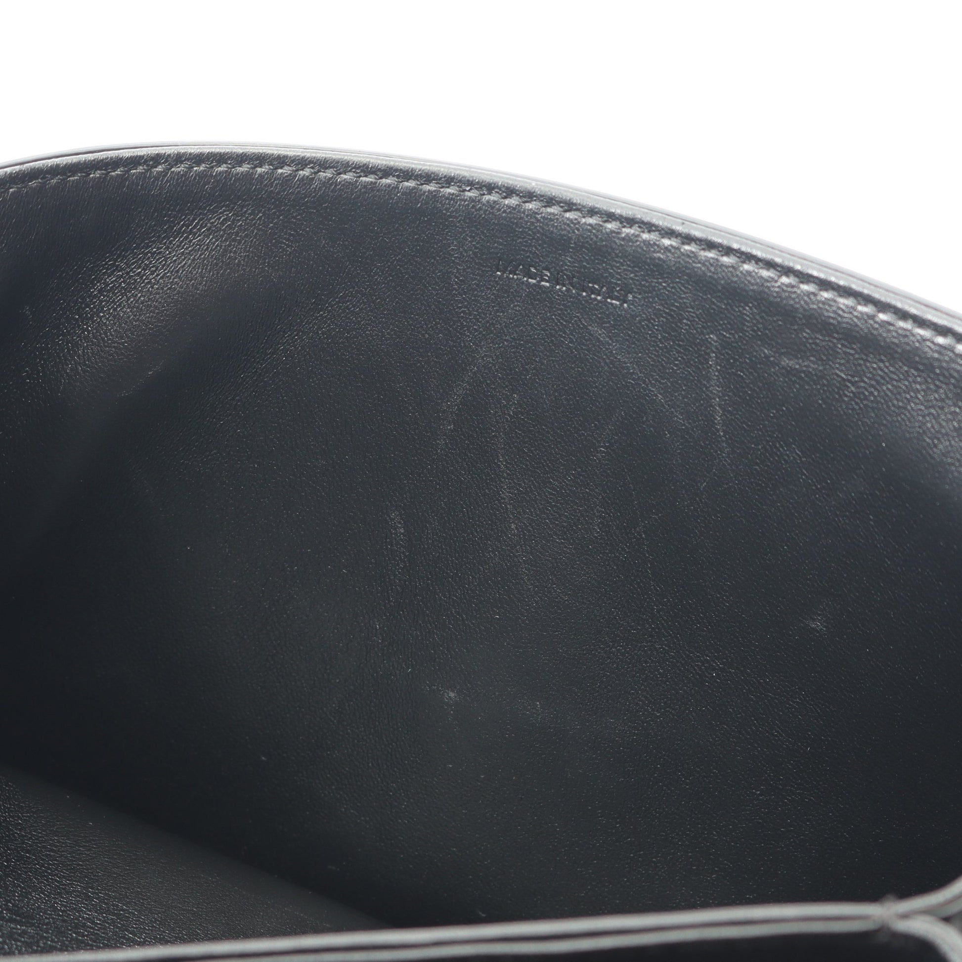 クラシック トリオンフ ミディアム ショルダーバッグ レザー ブラック セリーヌ バッグ CELINE