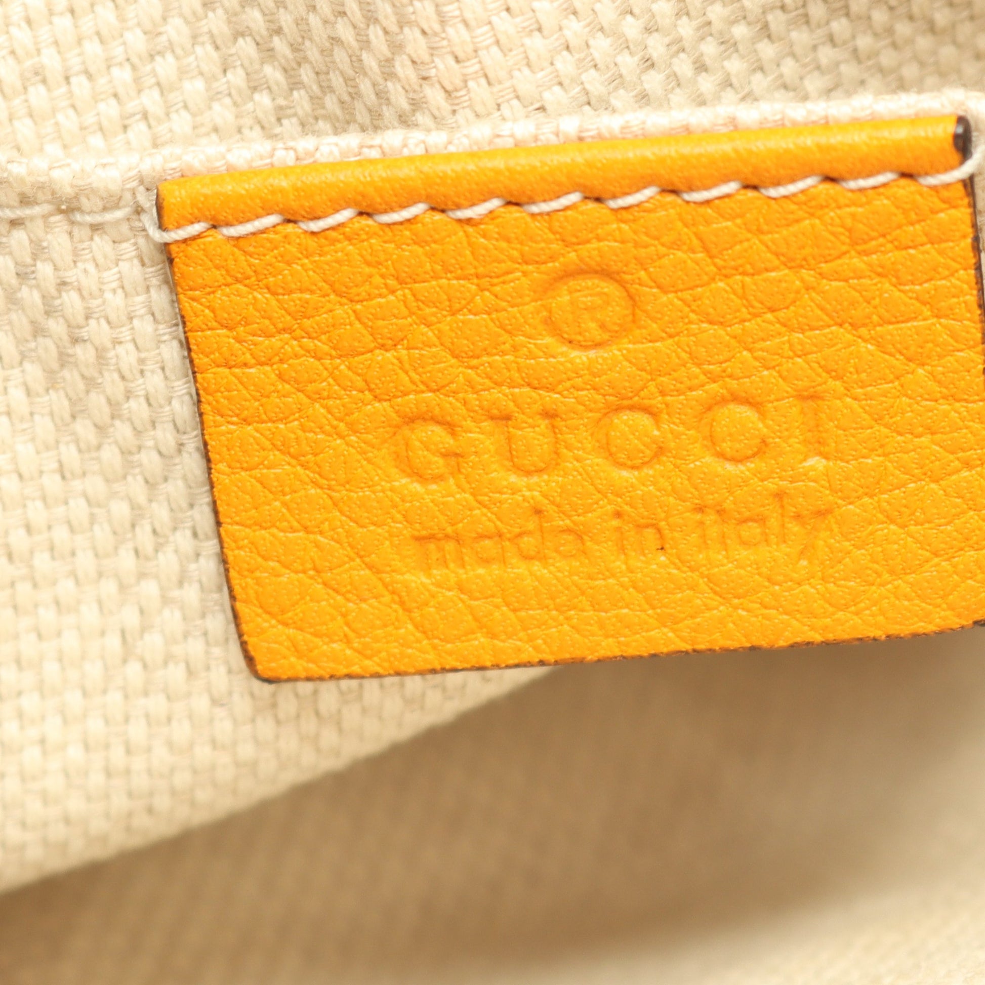 ソーホー チェーンショルダーバッグ レザー オレンジ タッセル グッチ バッグ GUCCI