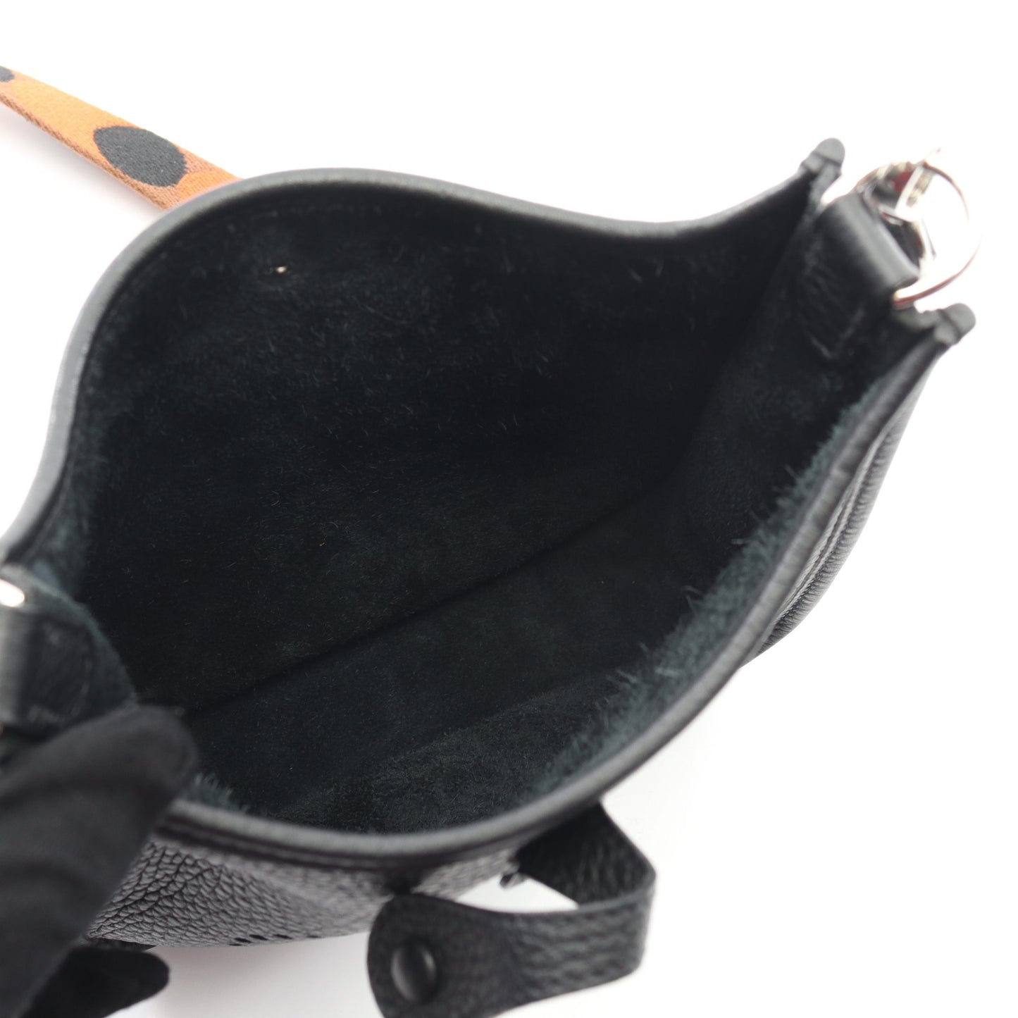 エヴリンTPM アマゾン ショルダーバッグ トリヨンクレマンス ブラック シルバー金具 Y刻印 エルメス バッグ HERMES