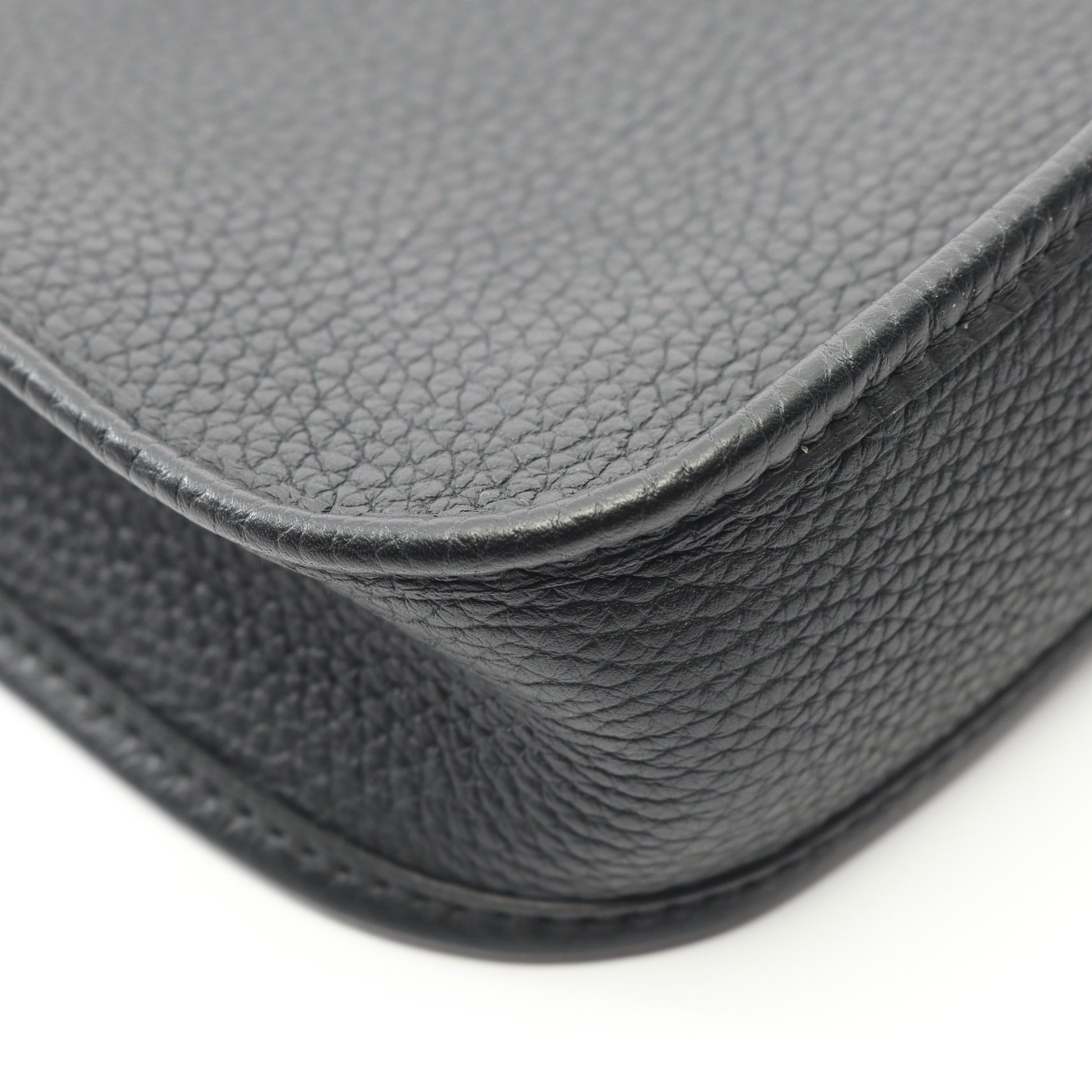 エヴリンTPM アマゾン ショルダーバッグ トリヨンクレマンス ブラック シルバー金具 Y刻印 エルメス バッグ HERMES