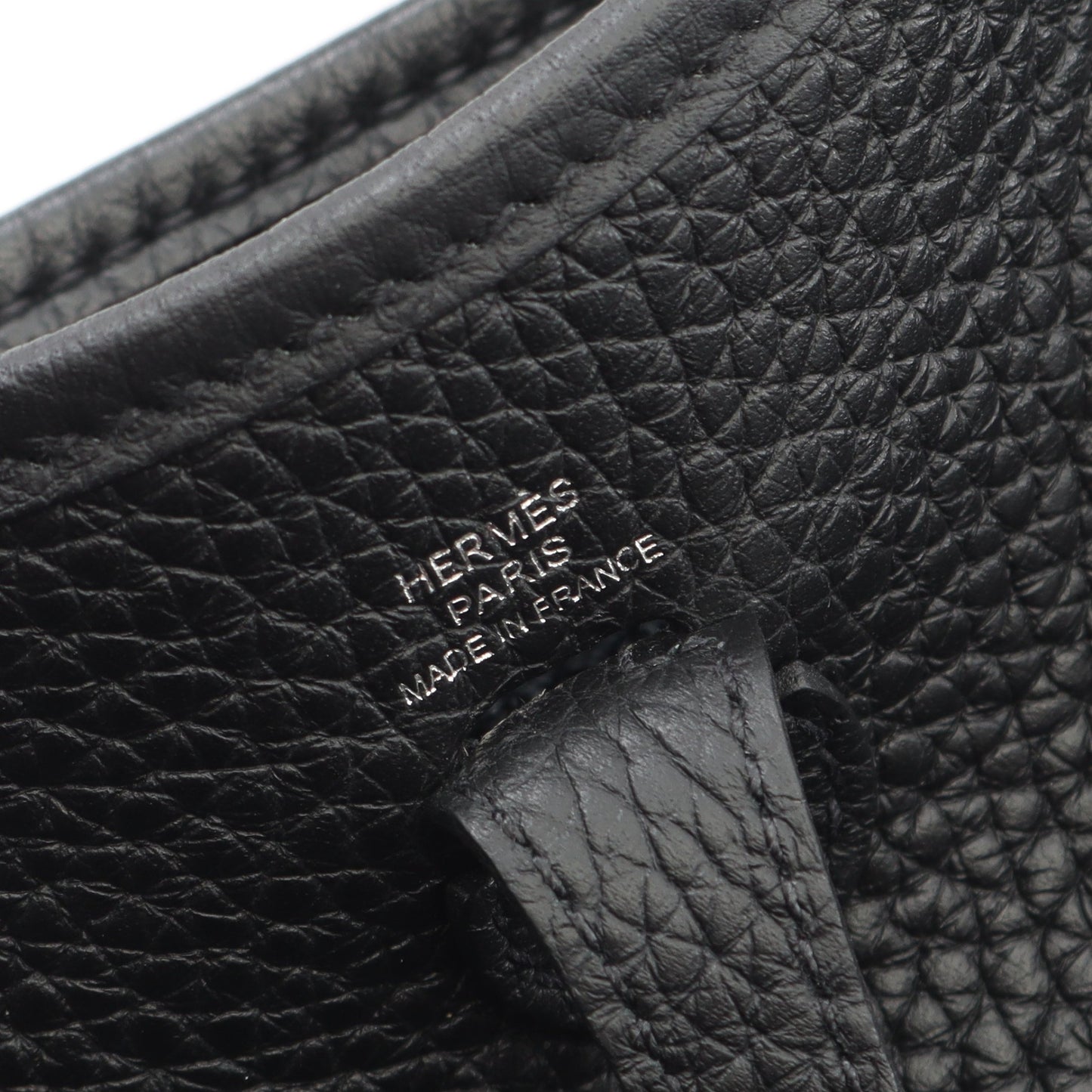 エヴリンTPM アマゾン ショルダーバッグ トリヨンクレマンス ブラック シルバー金具 Y刻印 エルメス バッグ HERMES