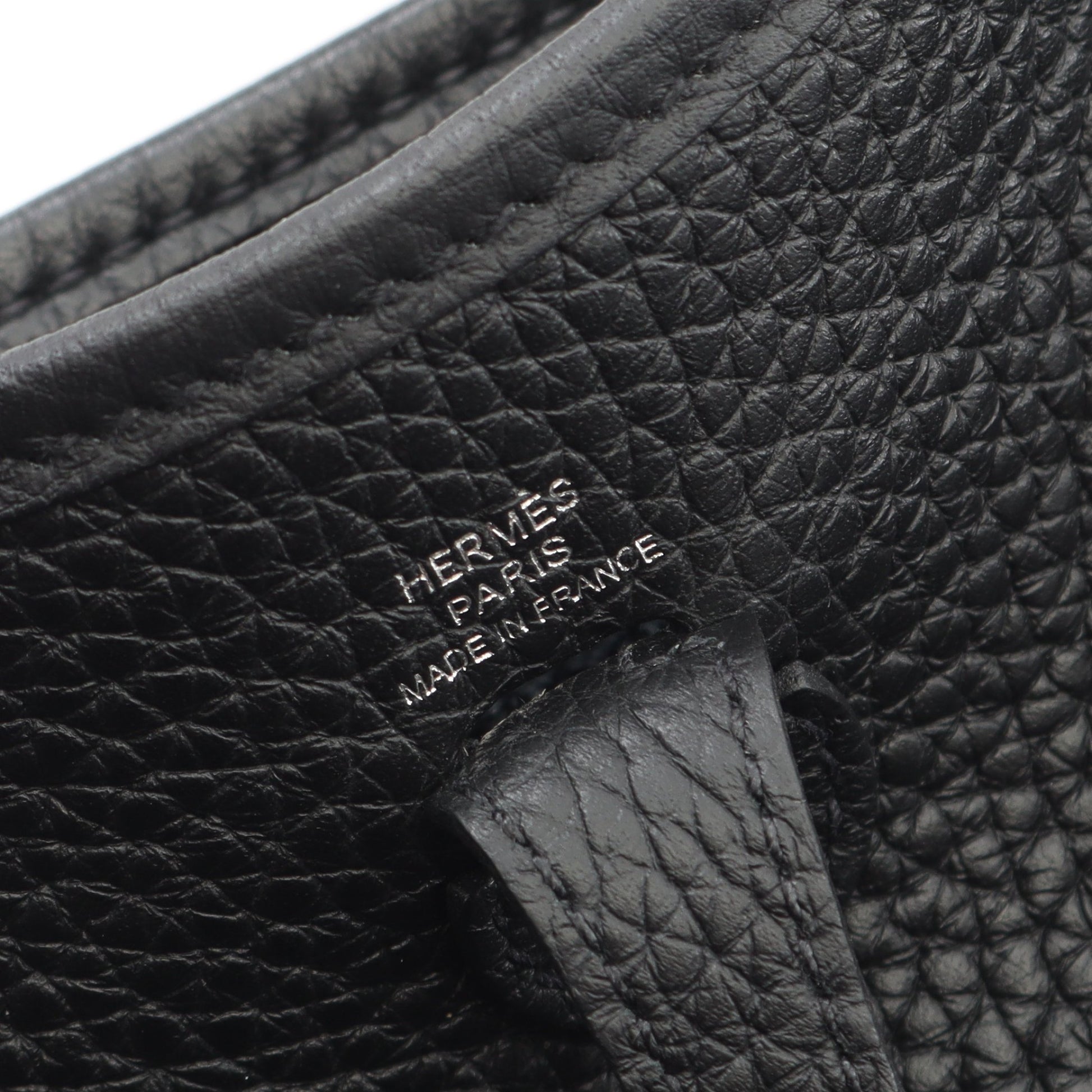 エヴリンTPM アマゾン ショルダーバッグ トリヨンクレマンス ブラック シルバー金具 Y刻印 エルメス バッグ HERMES