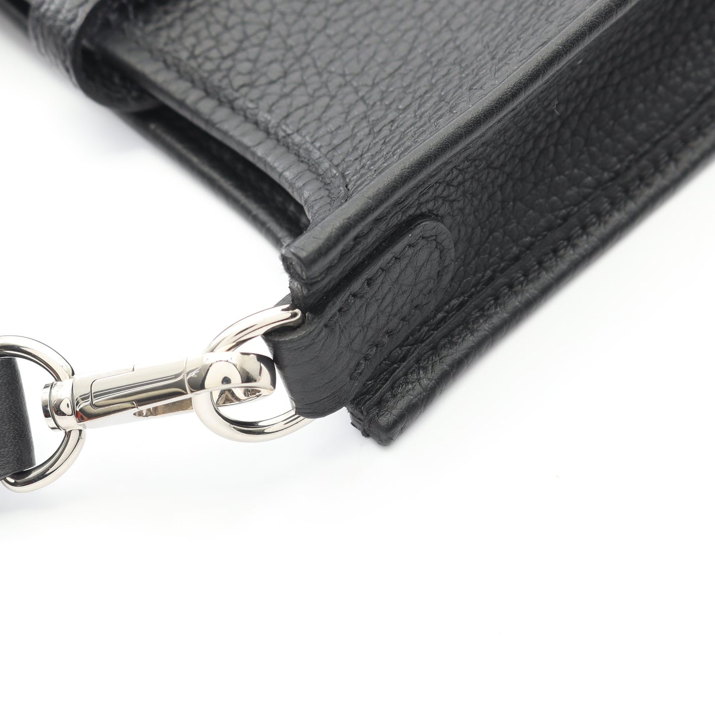 エヴリンTPM アマゾン ショルダーバッグ トリヨンクレマンス ブラック シルバー金具 Y刻印 エルメス バッグ HERMES