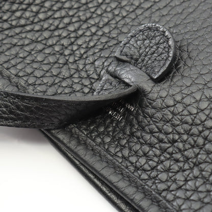 エヴリンTPM アマゾン ショルダーバッグ トリヨンクレマンス ブラック シルバー金具 Y刻印 エルメス バッグ HERMES