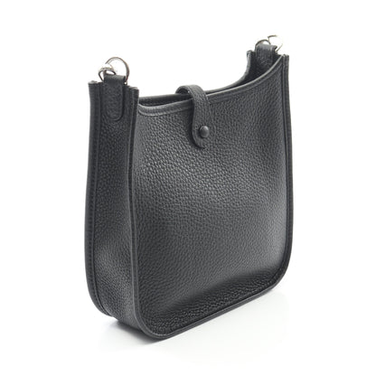 エヴリンTPM アマゾン ショルダーバッグ トリヨンクレマンス ブラック シルバー金具 Y刻印 エルメス バッグ HERMES