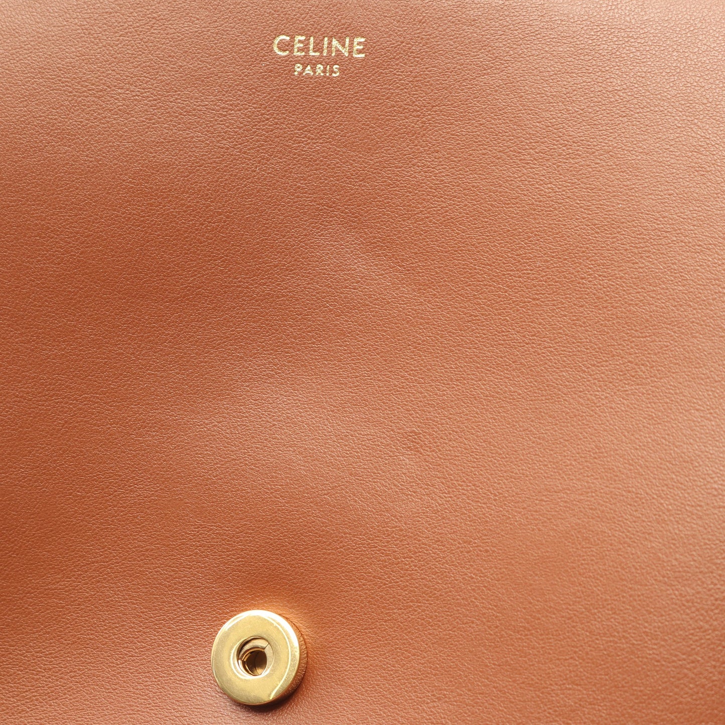 タブー ミディアム ショルダーバッグ レザー ブラウン セリーヌ バッグ CELINE