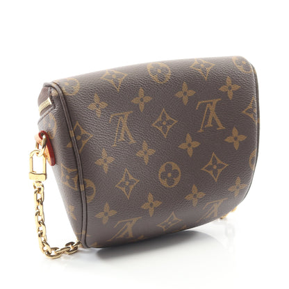 ミニ バムバッグ モノグラム チェーンハンドバッグ PVC レザー ブラウン 2WAY ルイヴィトン バッグ LOUIS VUITTON