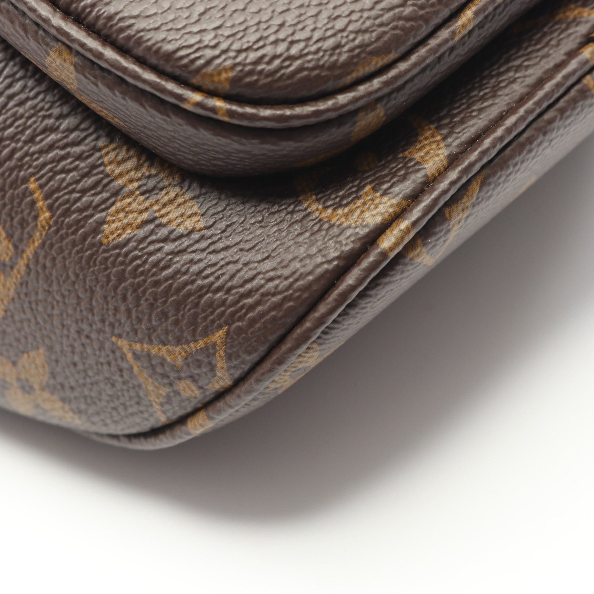 ミニ バムバッグ モノグラム チェーンハンドバッグ PVC レザー ブラウン 2WAY ルイヴィトン バッグ LOUIS VUITTON