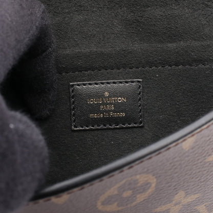 パドロック オンストラップ モノグラム ノワール チェーンショルダーバッグ PVC レザー ブラウン ブラック ルイヴィトン バッグ LOUIS VUITTON