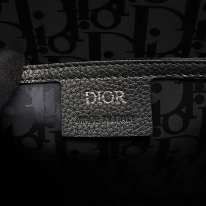 サファリ ノースサウス ハンドバッグ トートバッグ レザー ブラック 2WAY ディオール バッグ DIOR