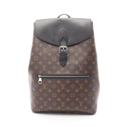 パルク モノグラムマカサー バックパック リュックサック PVC レザー ブラウン ブラック ルイヴィトン バッグ LOUIS VUITTON