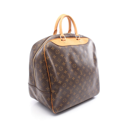 エヴァジオン モノグラム ボストンバッグ PVC レザー ブラウン ルイヴィトン バッグ LOUIS VUITTON