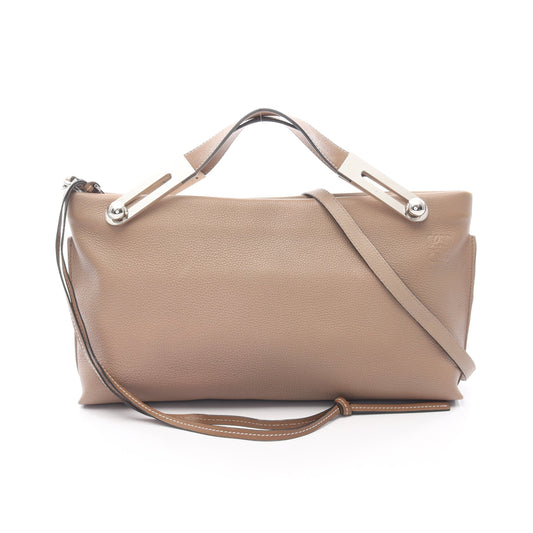 Missy ミッシー ハンドバッグ レザー グレーベージュ 2WAY ロエベ バッグ LOEWE