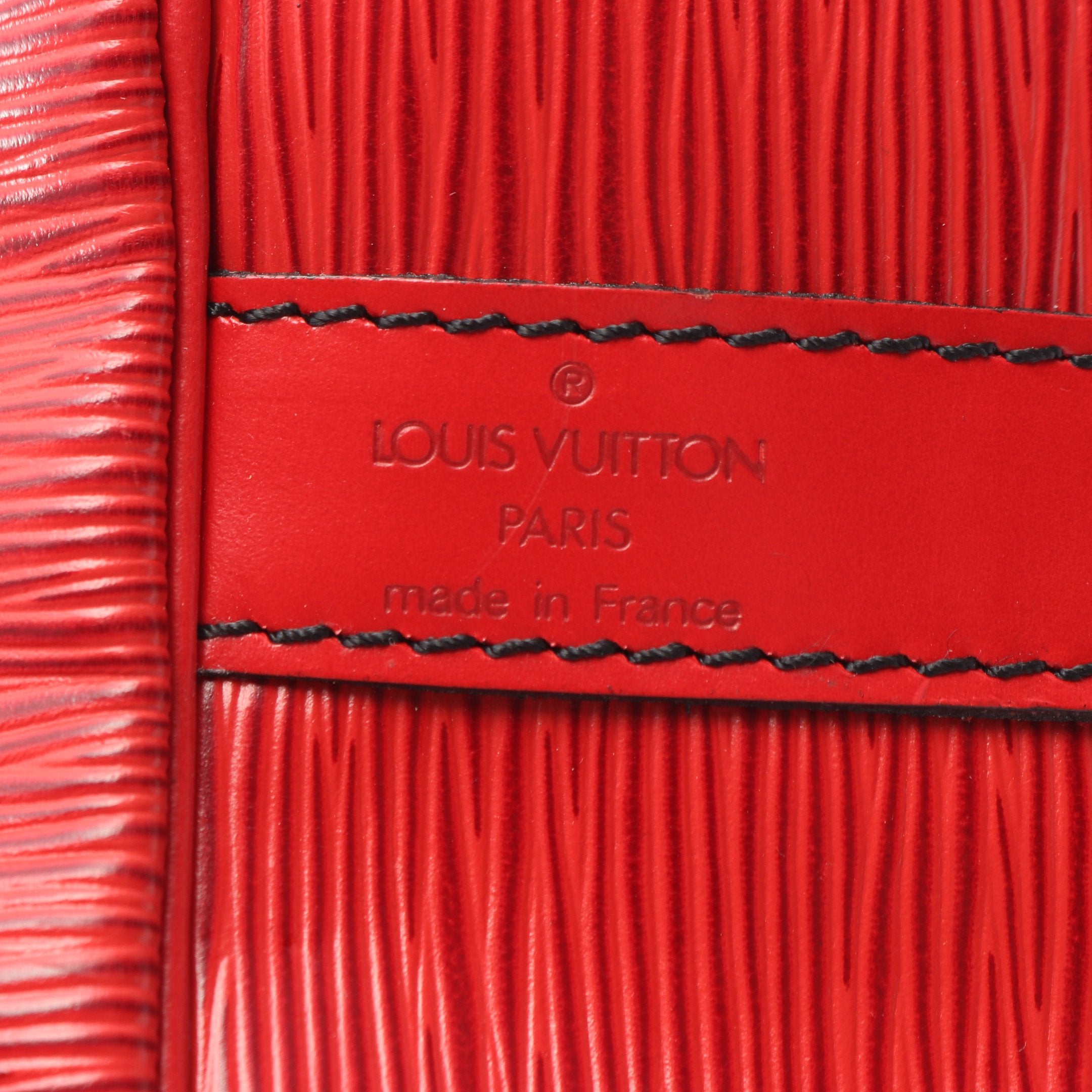 プチノエ エピ カスティリアンレッド ショルダーバッグ レザー レッド