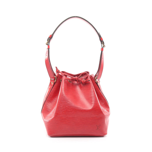 プチノエ エピ カスティリアンレッド ショルダーバッグ レザー レッド ルイヴィトン バッグ LOUIS VUITTON