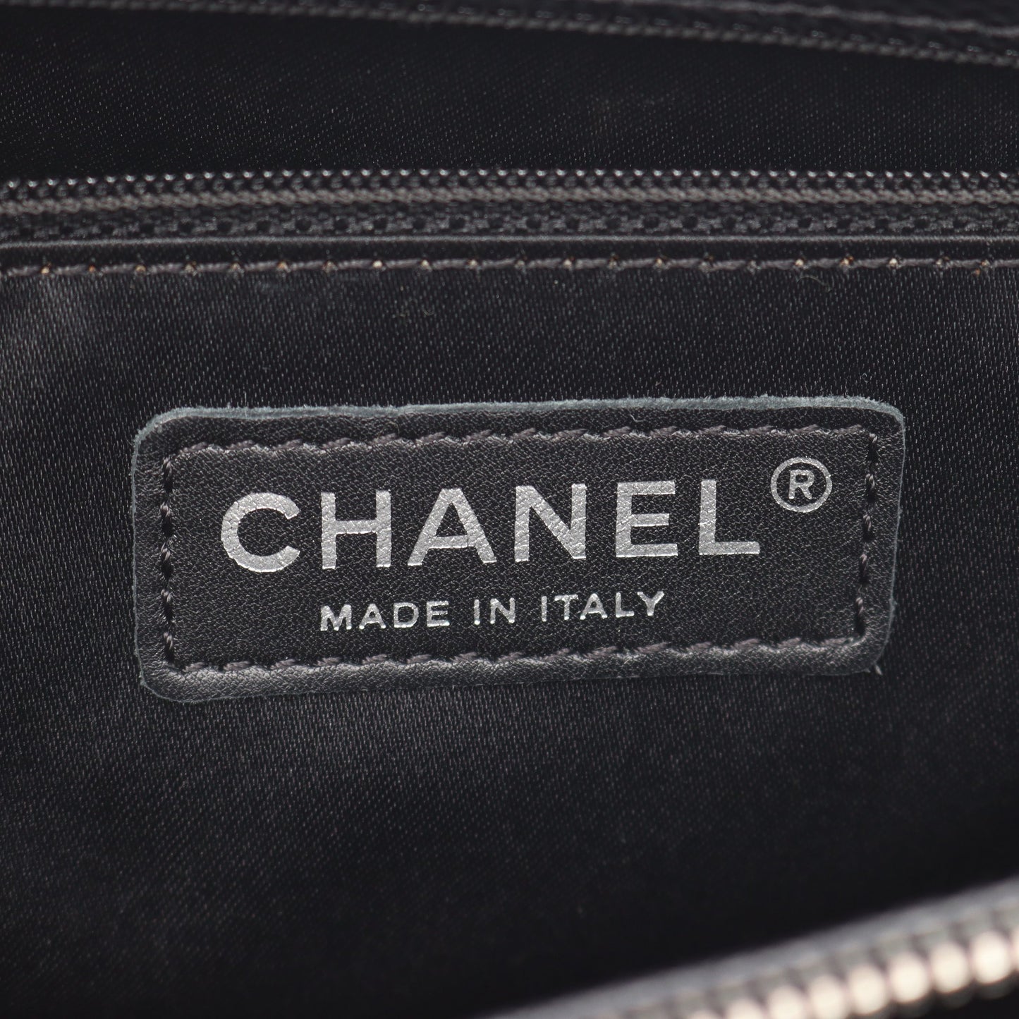 マトラッセ グランドショッピング GST チェーンショルダーバッグ チェーントートバッグ キャビアスキン ブラック シルバー金具 シャネル バッグ CHANEL