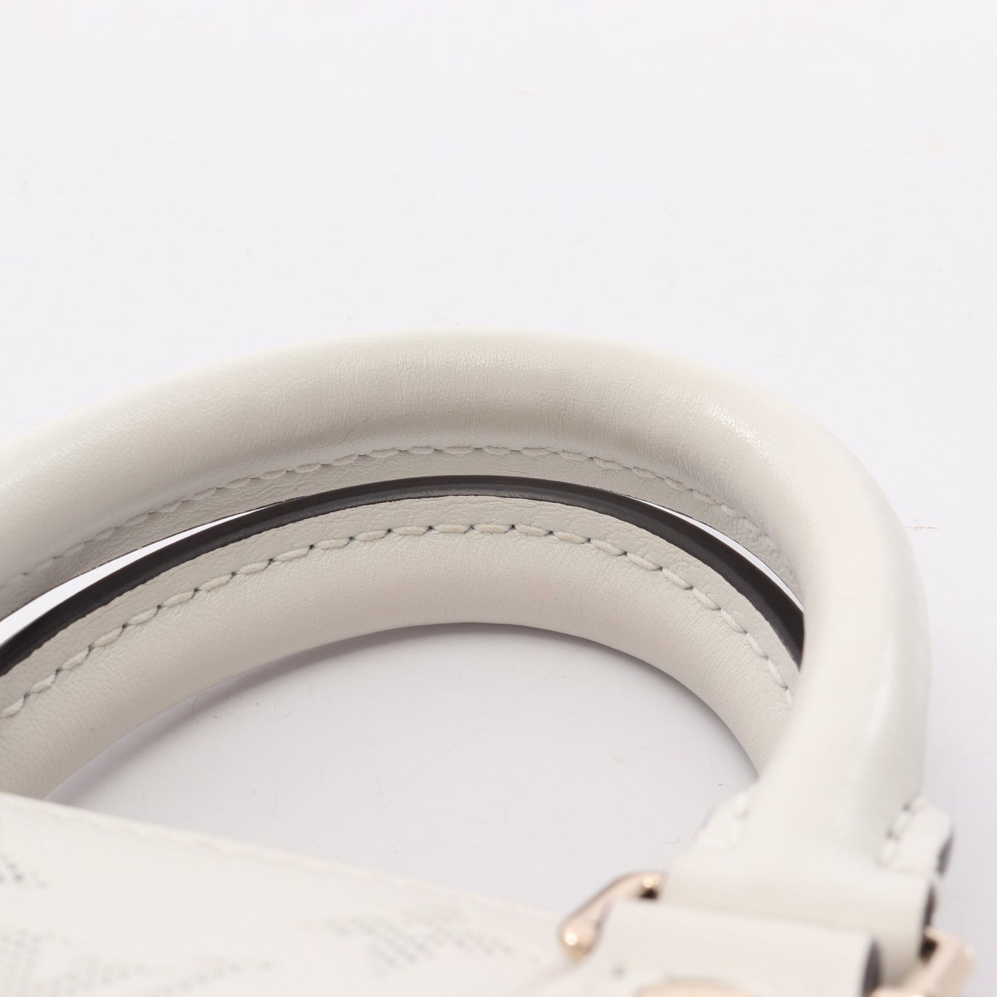 スピーディ バンドリエール20 モノグラム ハンドバッグ レザー オフホワイト 2WAY ルイヴィトン バッグ LOUIS VUITTON