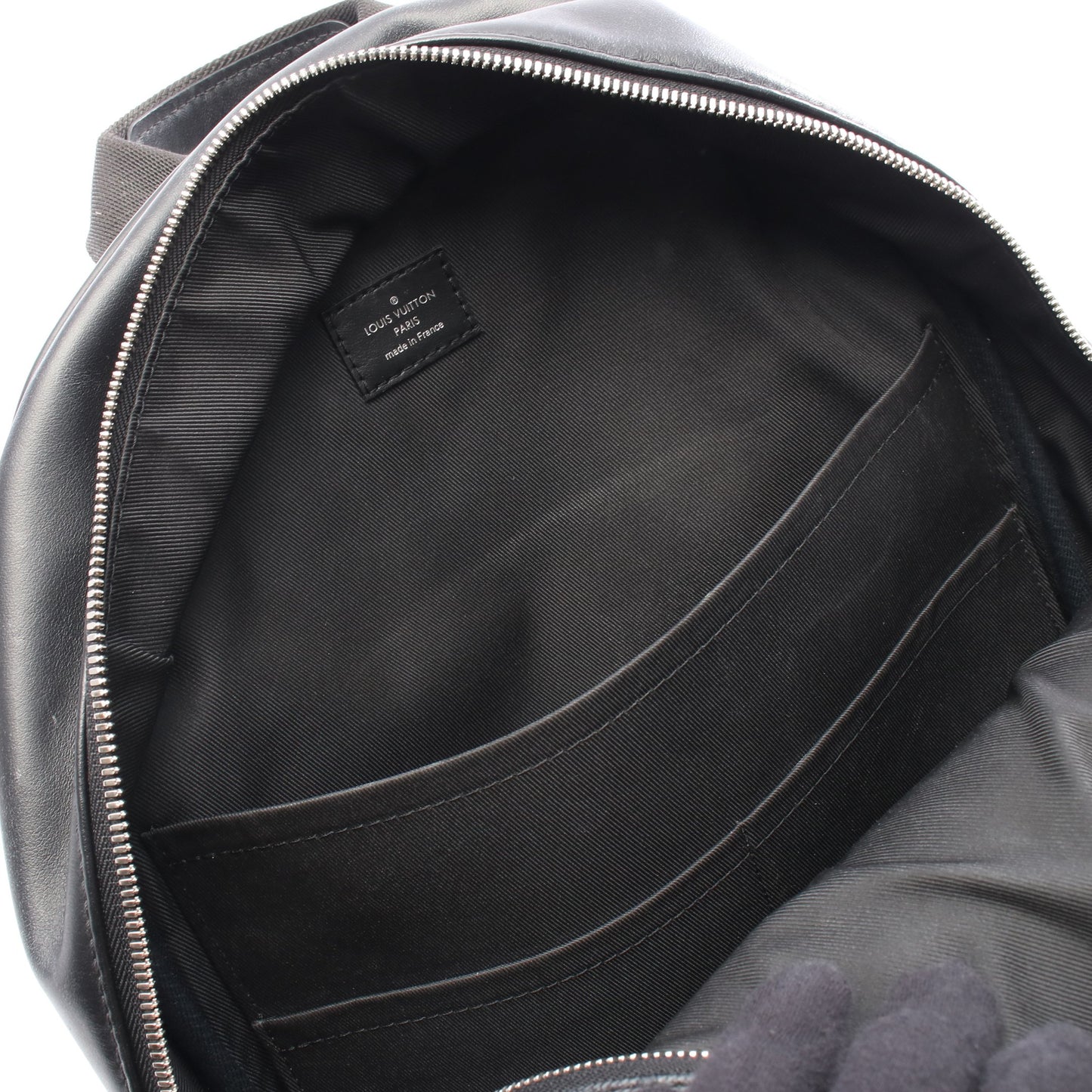 ジョッシュ NV ダミエグラフィット バックパック リュックサック PVC レザー ブラック ルイヴィトン バッグ LOUIS VUITTON