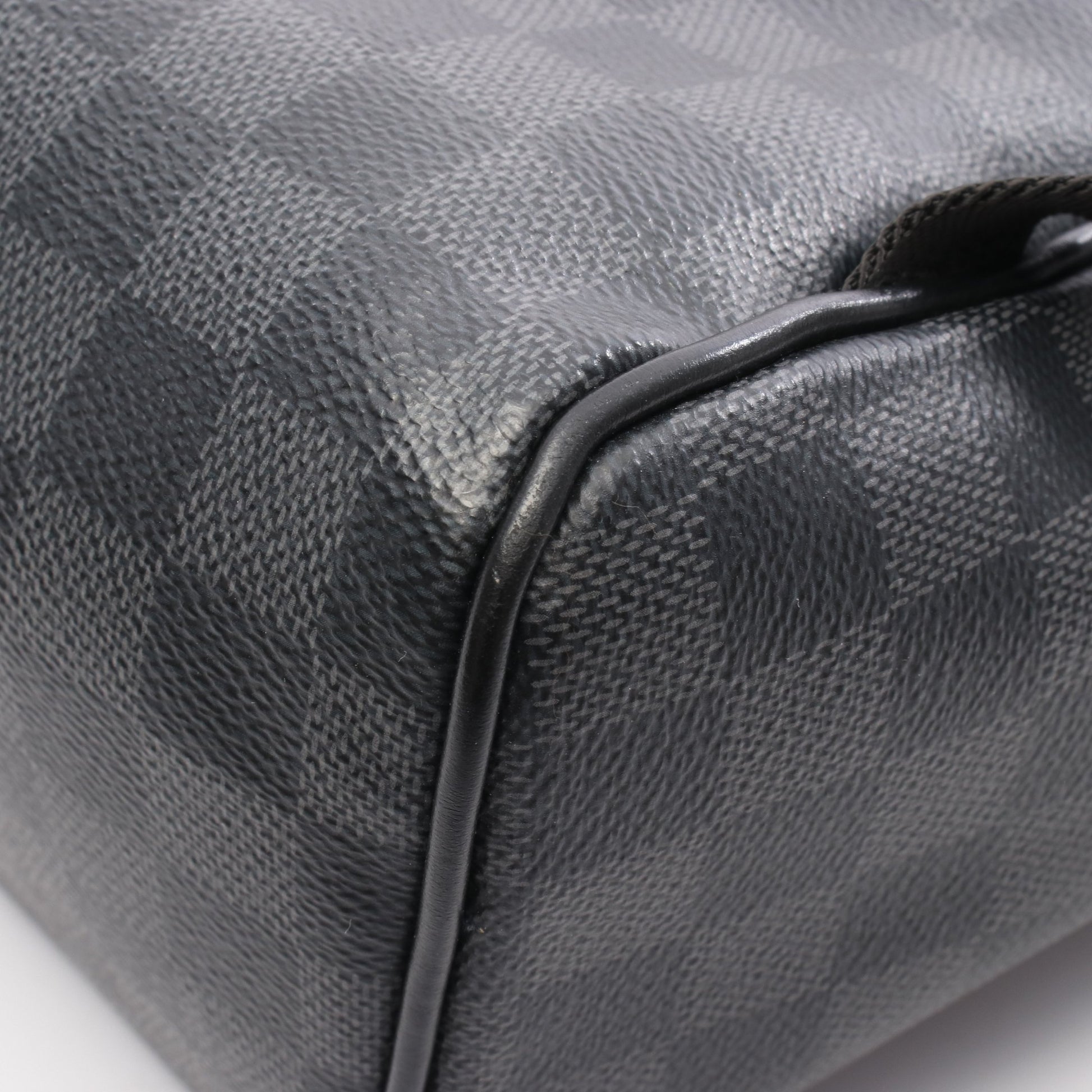 ジョッシュ NV ダミエグラフィット バックパック リュックサック PVC レザー ブラック ルイヴィトン バッグ LOUIS VUITTON
