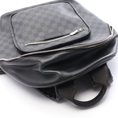 ジョッシュ NV ダミエグラフィット バックパック リュックサック PVC レザー ブラック ルイヴィトン バッグ LOUIS VUITTON