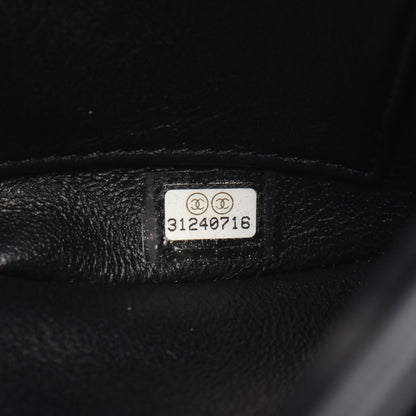 ショルダーバッグ スモール トップハンドル フラップ チェーンショルダーバッグ ラムスキン ブラック ゴールド金具 2WAY シャネル バッグ CHANEL