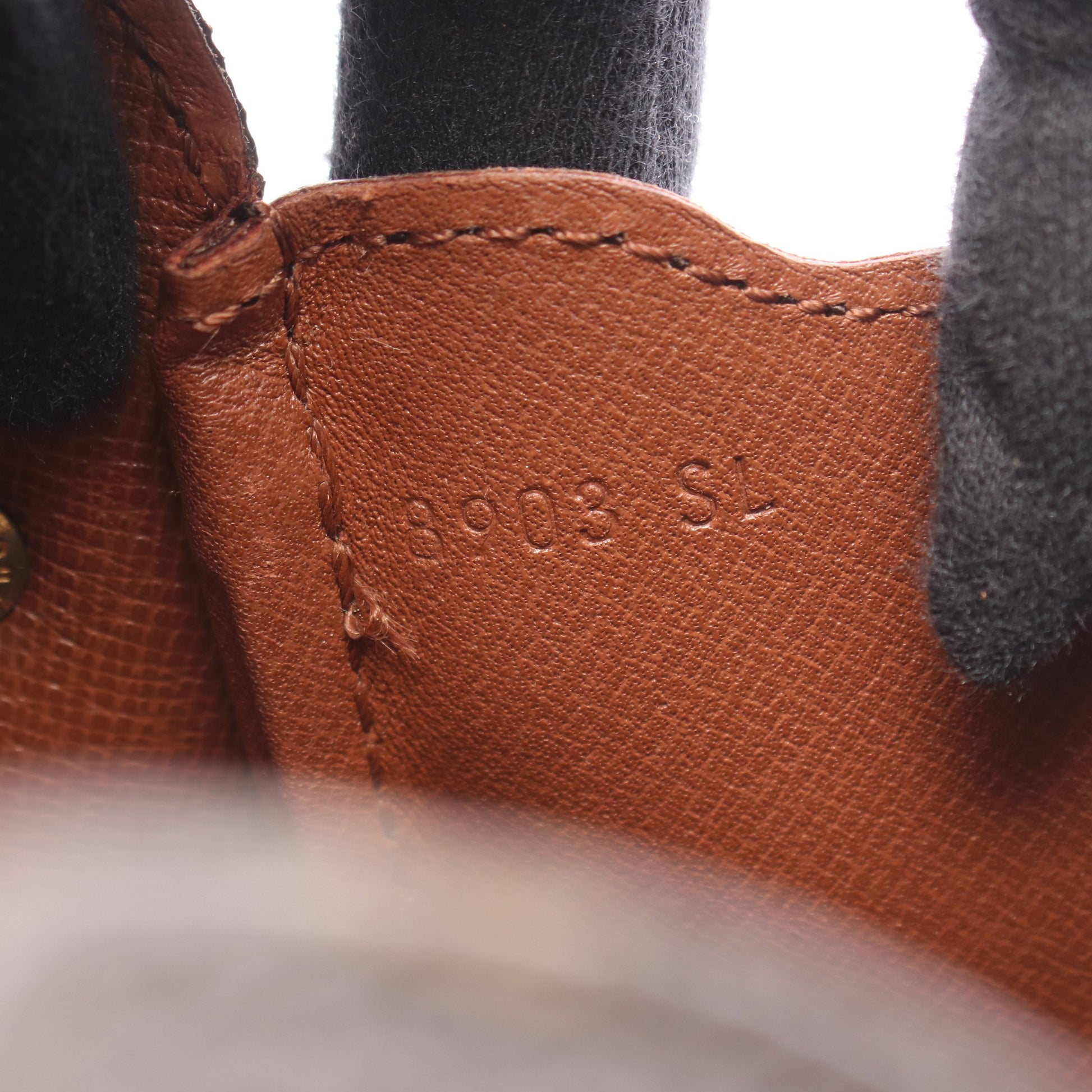 カルトシエールPM モノグラム ショルダーバッグ PVC レザー ブラウン ルイヴィトン バッグ LOUIS VUITTON