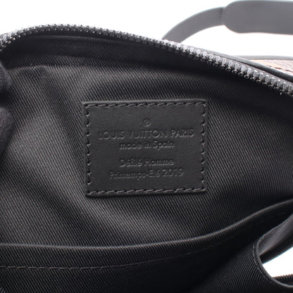 ユティリティ サイドバッグ モノグラムソーラーレイ ウエストバッグ ボディバッグ PVC レザー ブラウン ブラック ルイヴィトン バッグ LOUIS VUITTON