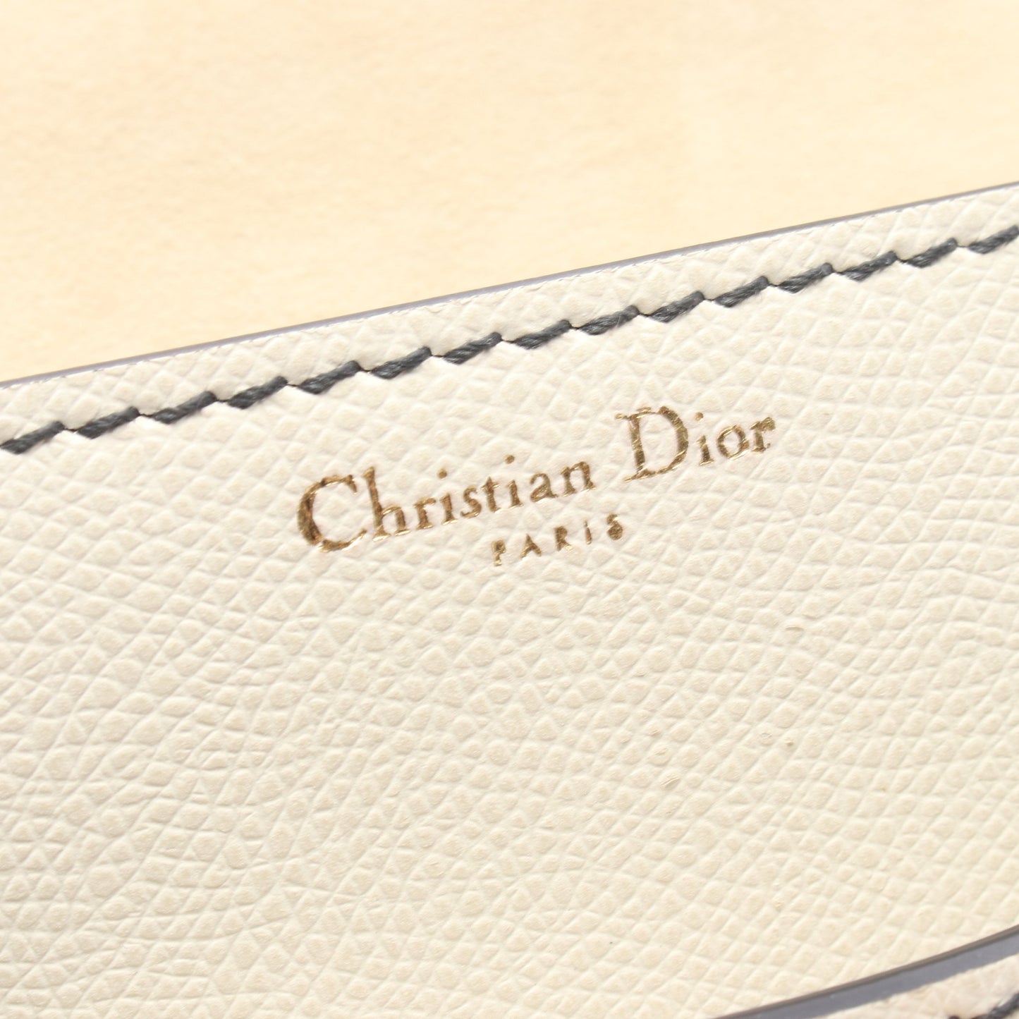 ジャディオール チェーンショルダーバッグ レザー オフホワイト クリスチャンディオール バッグ Christian Dior
