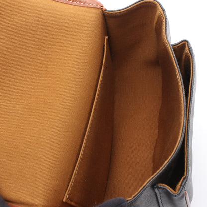 フォルコ ミディアムバッグ トリオンフ ショルダーバッグ PVC レザー ダークブラウン ブラウン セリーヌ バッグ CELINE