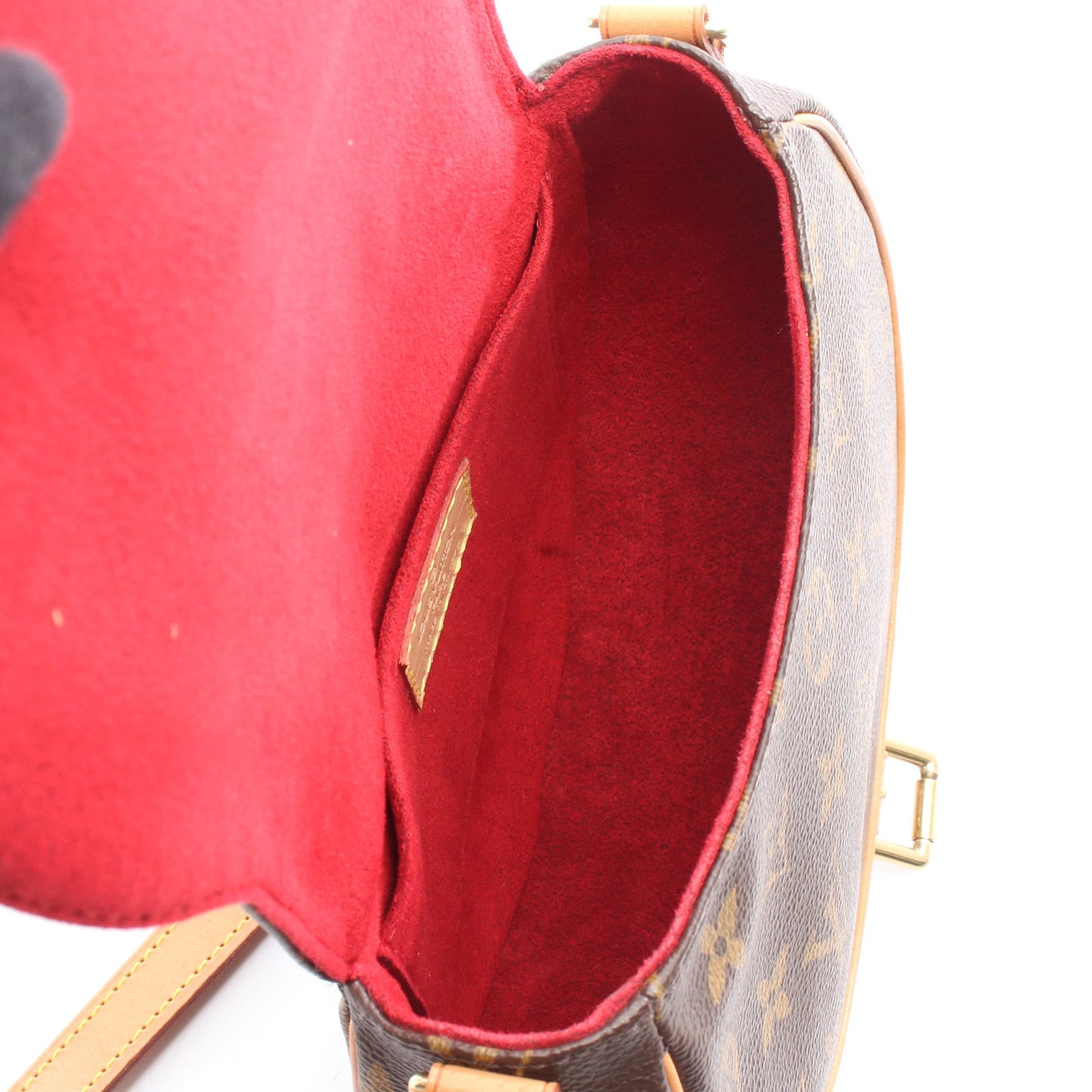 タンブラン モノグラム ショルダーバッグ PVC レザー ブラウン ルイヴィトン バッグ LOUIS VUITTON