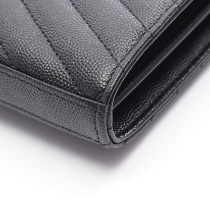 モノグラム サンローラン チェーンウォレット レザー ブラック イヴサンローラン バッグ YVES SAINT LAURENT