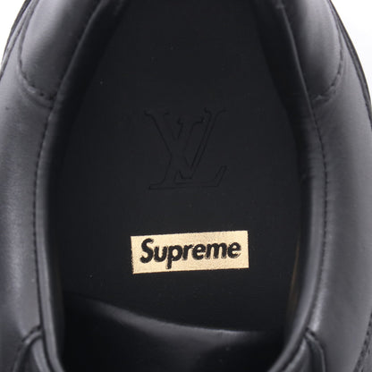 LOUIS VUITTON × Supreme ランアウェイ スニーカー レザー ブラック ルイヴィトン シューズ LOUIS VUITTON