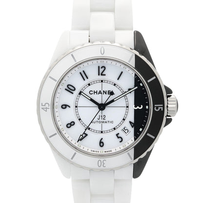 J12 パラドックス キャリバー12.1 メンズ 腕時計 自動巻き セラミック ホワイト ブラック シャネル 時計 CHANEL