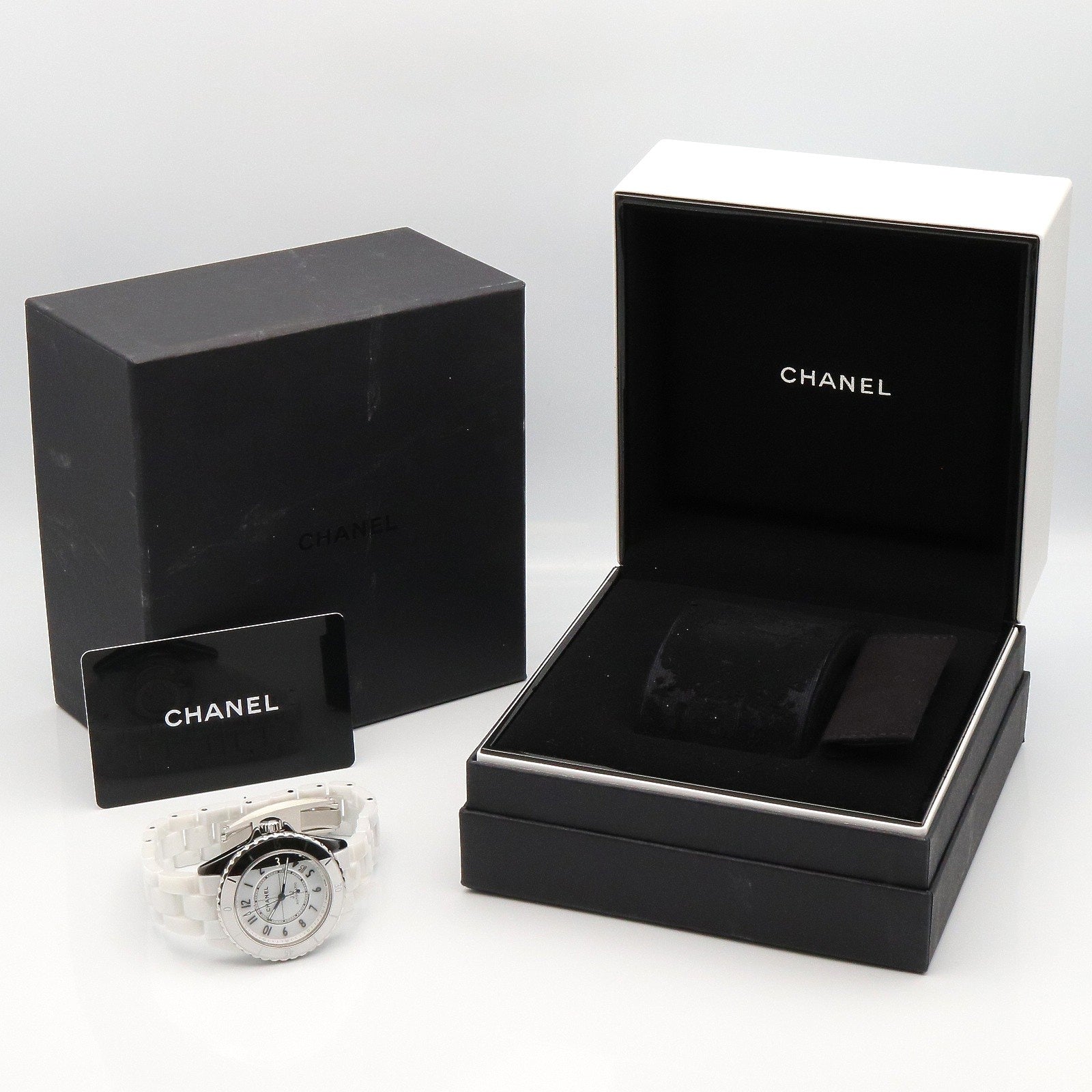 J12 パラドックス キャリバー12.1 メンズ 腕時計 自動巻き セラミック ホワイト ブラック シャネル 時計 CHANEL