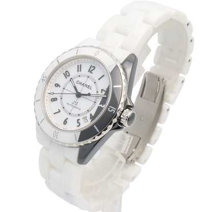 J12 パラドックス キャリバー12.1 メンズ 腕時計 自動巻き セラミック ホワイト ブラック シャネル 時計 CHANEL